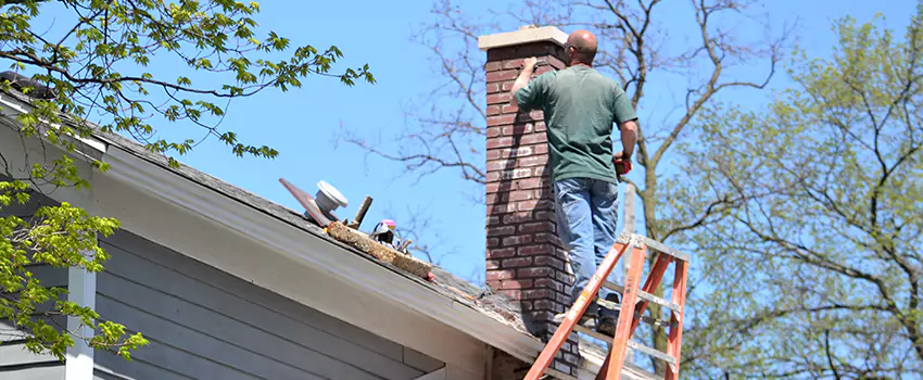 Vinyl and PVC Chimney Flashing Installation in Mount Prospect, IL